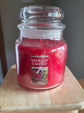 New Yankee Candle Red Raspberry 14.5 oz  Candle Jar
